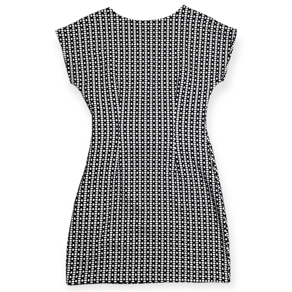 Saturday Sunday Anthropologie Isabel Bow Tie Dress Size Small S Black - Picture 3 of 12